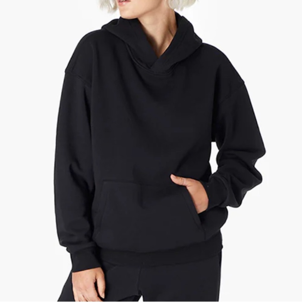 TKEES Oversized Hoodie Black Large - good condition